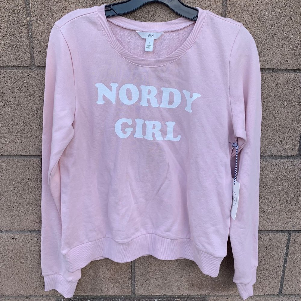 SOLD - Nordstrom "Nordy Girl" Sweatshirt - Size Small